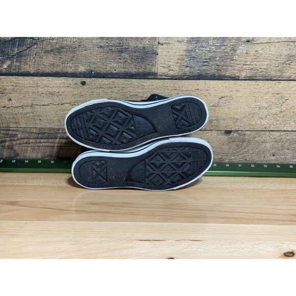 🔥 EXCELLENT Converse High Top 2 Fold Down LV Leopard Pattern W SZ 6 Black/gold - Picture 10 of 11